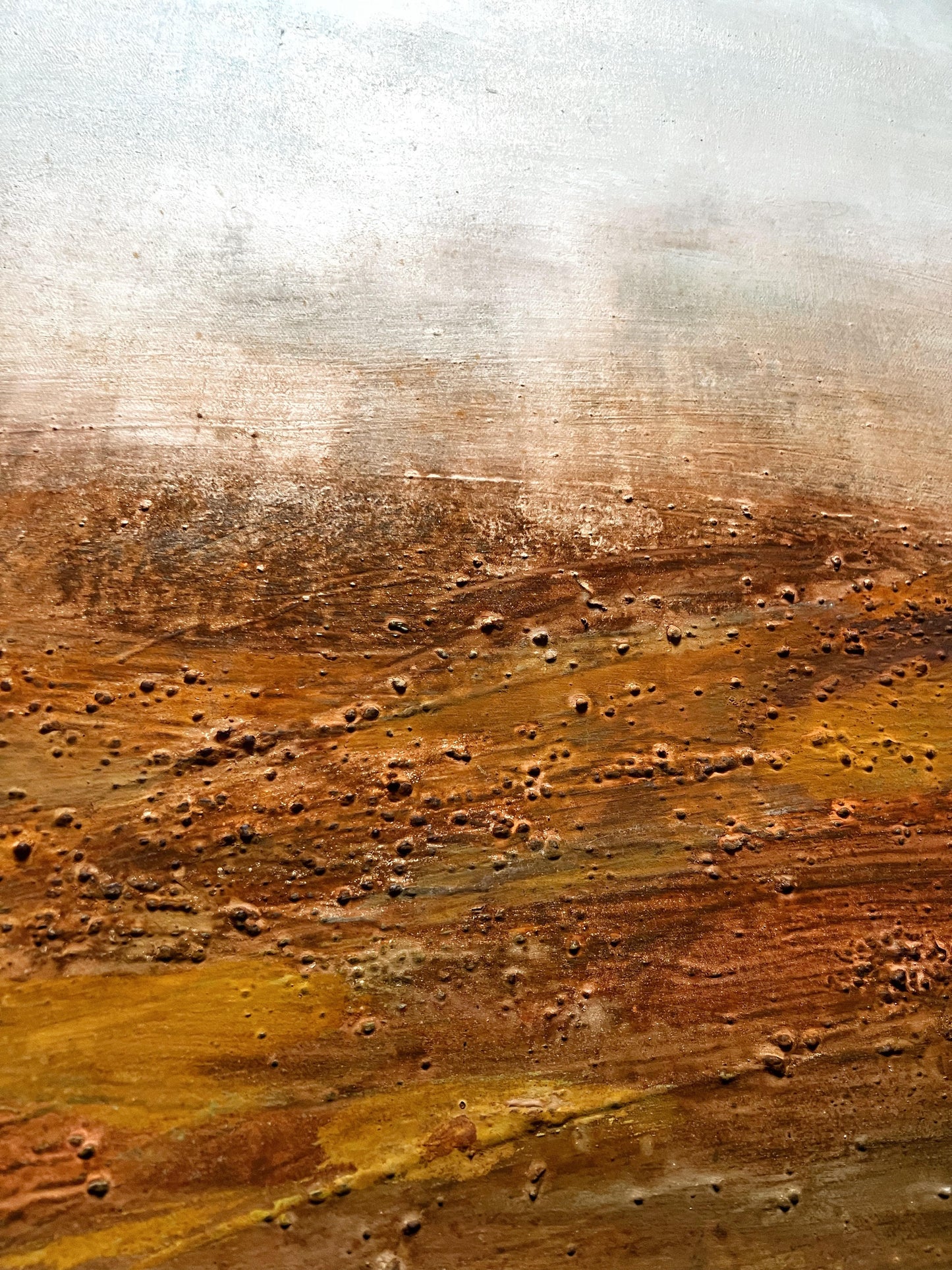 No. 2338 | Original Abstract Landscape Diptych Painting | Mixed Media on Canvas | 200 x 80 cm